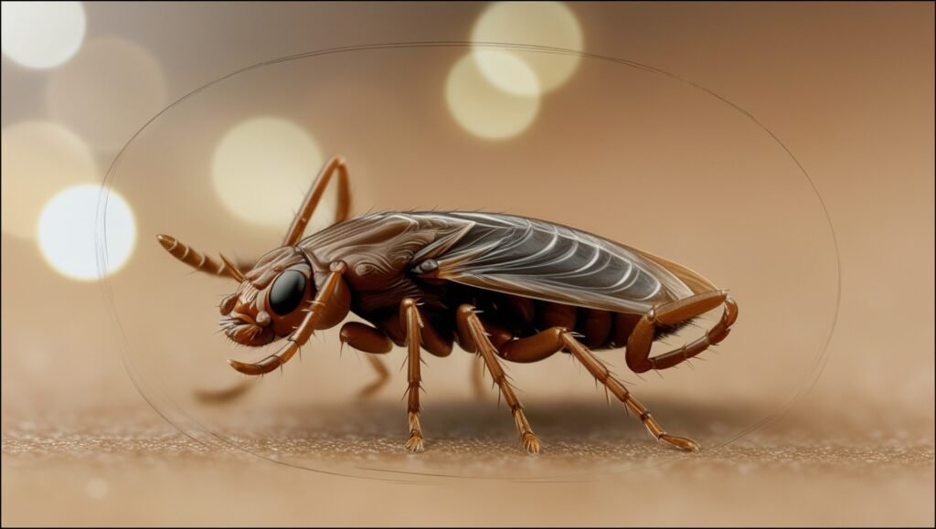 do fleas fly? a visual representation of a flea